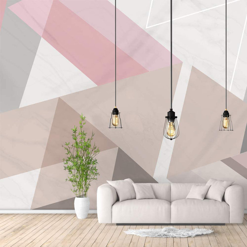 Panneau mural abstrait L 144 po x l 100 po Abstract, L 66 po x l 96 po