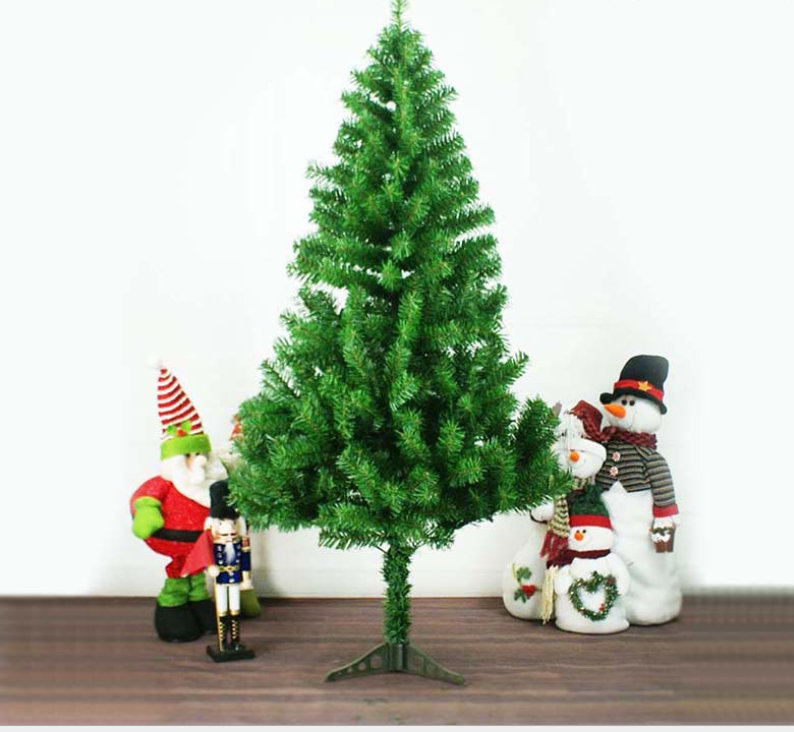 Lighted Artificial Christmas Tree, 4 ft.
