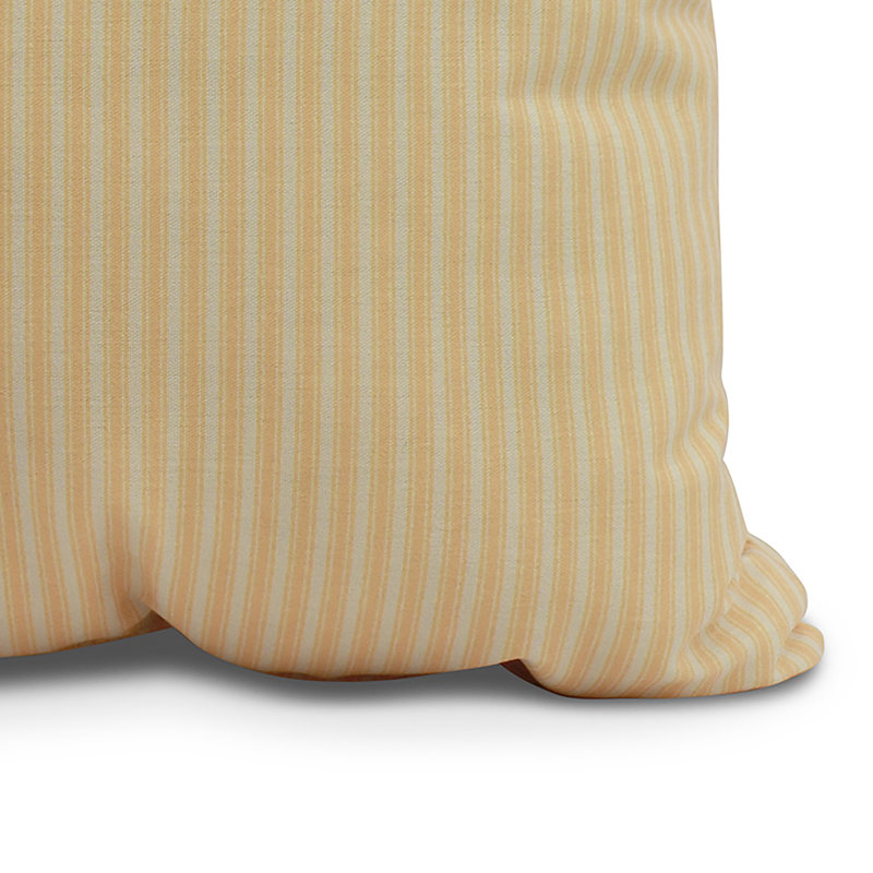 Housse et insert de coussin carré Farmers Market, Jaune, 16" x 16"