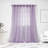 Taumsauk Semi Sheer Curtain Panel Pair-1610679584-1610679586
