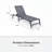 5-Position Adjustable Textilene Outdoor Chaise Lounge (Set of 2)-2014914746