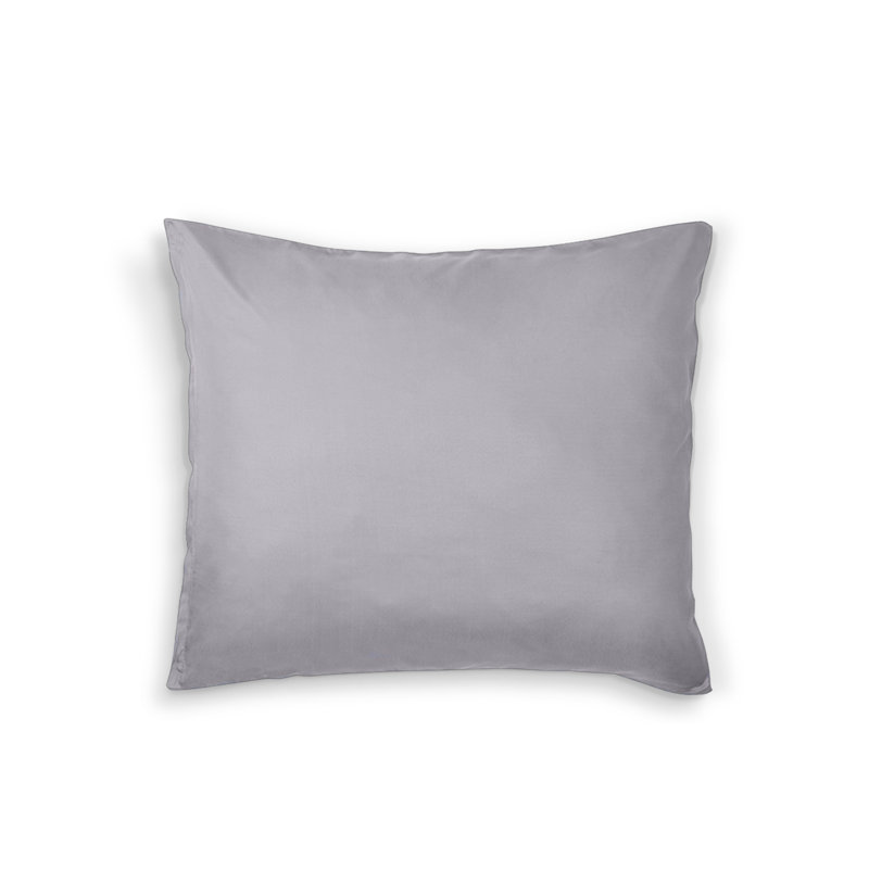 Solidi Duvet Cover Set, Grey, 160 x 200 cm - 2 Pillowcases (70 x 80 cm)