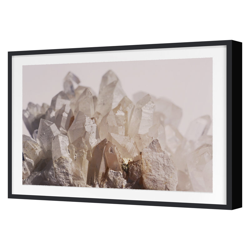 Crystal Dream Print by Alicia Bock, Black Framed