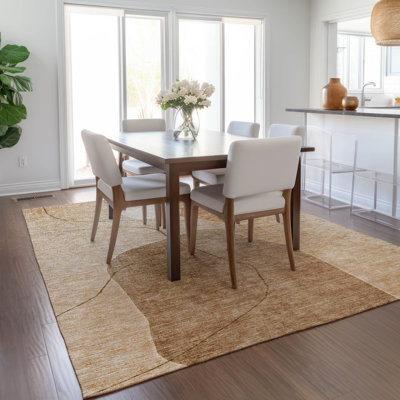 Tapis intérieur / extérieur Melania avec envers antidérapant