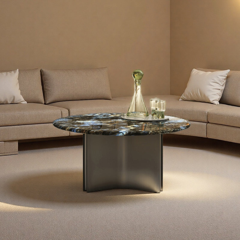 Table basse Luxury, H 14,2 po x L 31,5 po x l 31,5 po