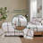 3 PCS Sheet Set Plaid-115187826