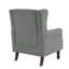 Duward 74Cm Wide Tufted Wingback Armchair with Solid Wood Legs-545297691