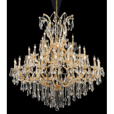 Lustre en cristal 41 lumières Yarmouth
