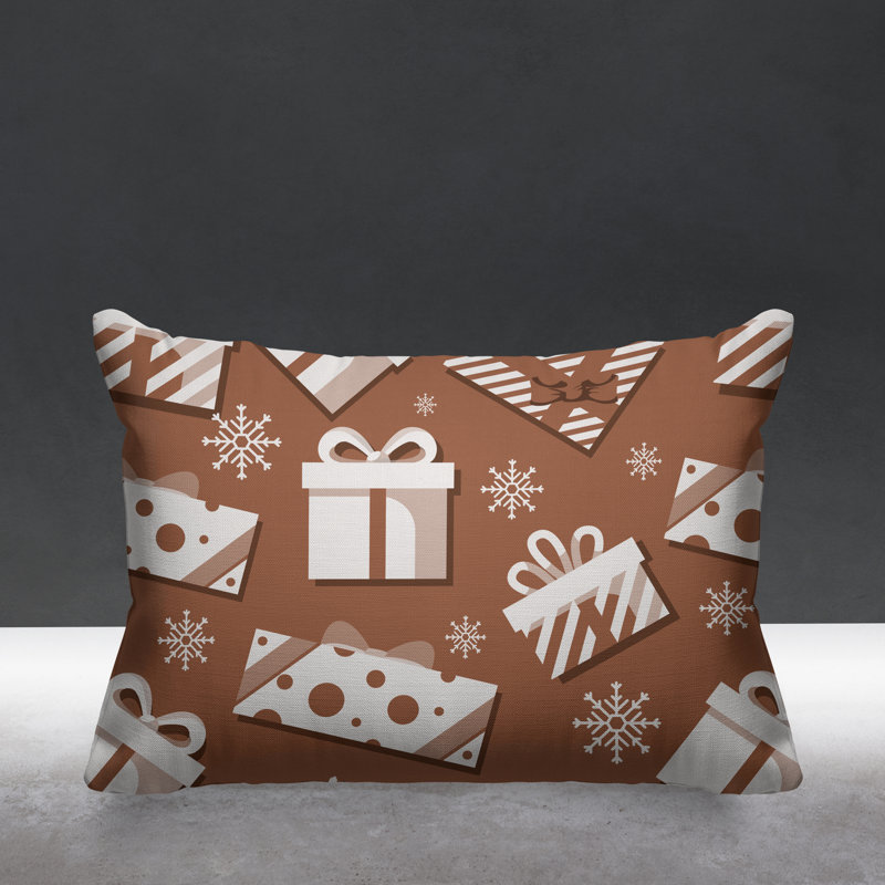 Coussin intérieur / extérieur Christmas Gift, Nu