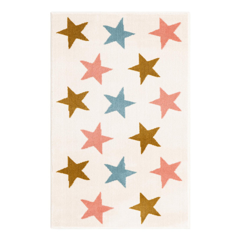 Unique Loom Twinkle Whimsy Kids Rug, Rectangle 2' x 3'1"