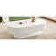 Table basse ovale moderne et cannelée 43,3 pouces Modern-129222931