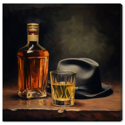 Art encadré de bar à whisky Notoriart