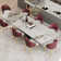 Rectangular Extendable Dining Table Up To 110'' with Sintered Stone Top for 8-12