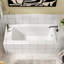 Baignoire de trempage rectangulaire en acrylique avec drain 58 po. X 29,5 po.