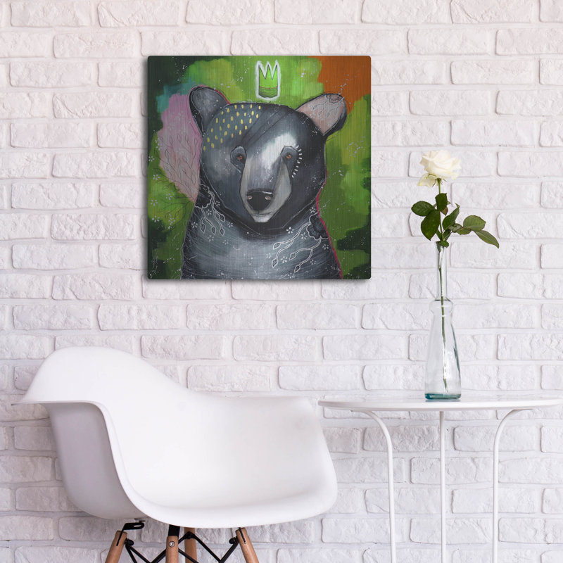 «A Curious Companion» par The Secret Hermit, H 24 po x l 24 po
