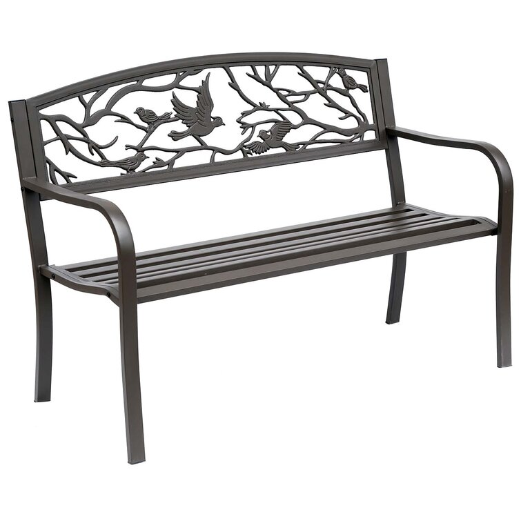 Madeline Cast Iron Garden Bench