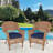 Burrowes Patio Chair with Cushions SET-21220056