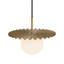 Luminaire suspendu sphère 1 lumière Carletta-66310538-66310537