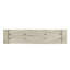 Banc en bois rustique gris, avec des panneaux de lattes attrayants, banc en bois de 61,74 pouces de long x 17,4 de haut, élégant