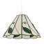 15cm H Glass Empire Pendant Shade ( No Direct Attachment Method ) in Green