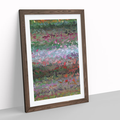 Prepare For The Forest Abstract - Wall Art