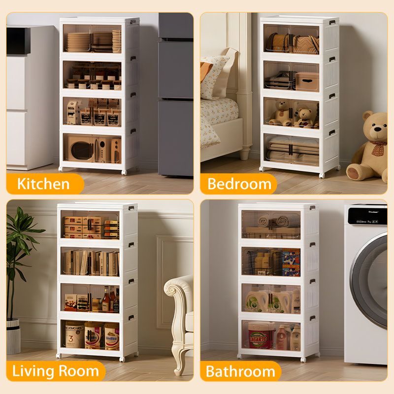 Pull Out Drawer, 4 layers - 90 Litres 