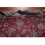 Tapis traditionnel en laine délavé à motif floral 10 x 13