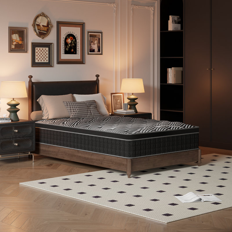 12" Medium Cooling Gel Memory Foam Hybrid Mattresses In A Box, Twin
