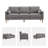 84'' Square Arm Upholstered Standard Sofa-1742667602