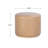  Drift Ottoman With Wood Base - Sand Faux Leather-971324959