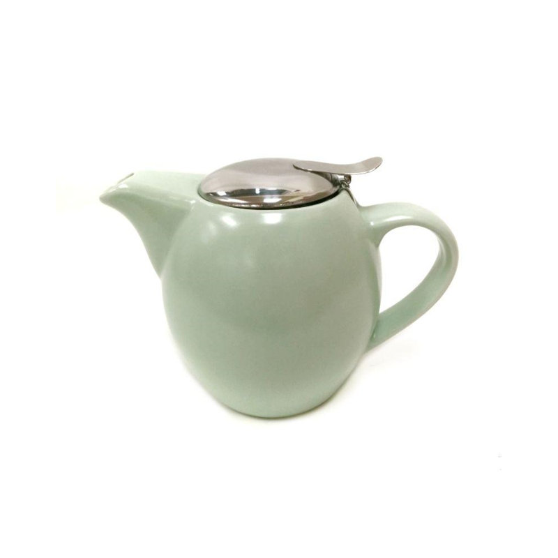 Théière en porcelaine perle Attleborough, Verre à gin, Vert