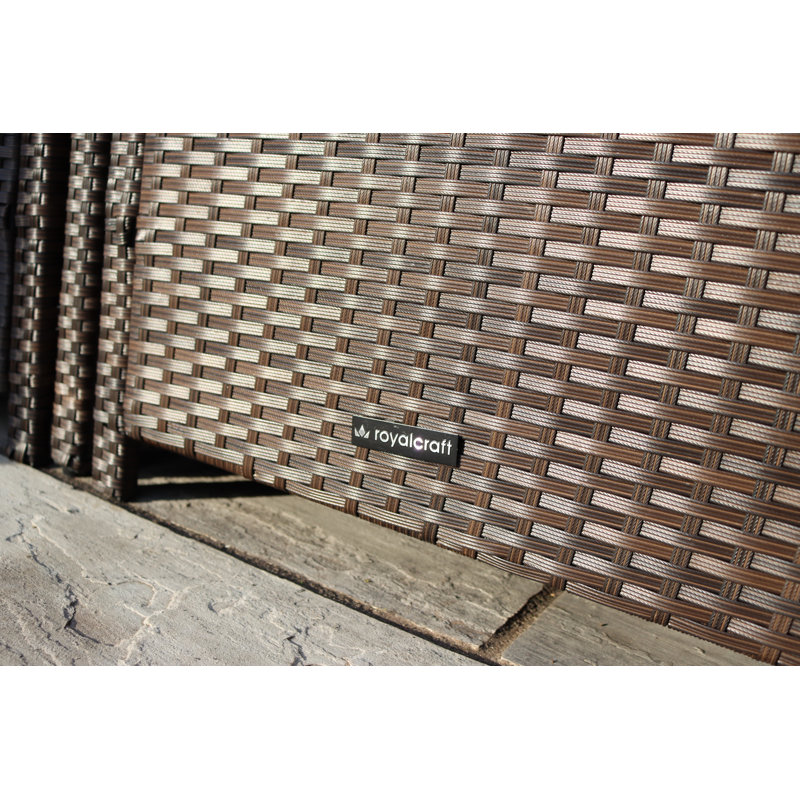  Nevada 4 Seater Cube Set, Brown
