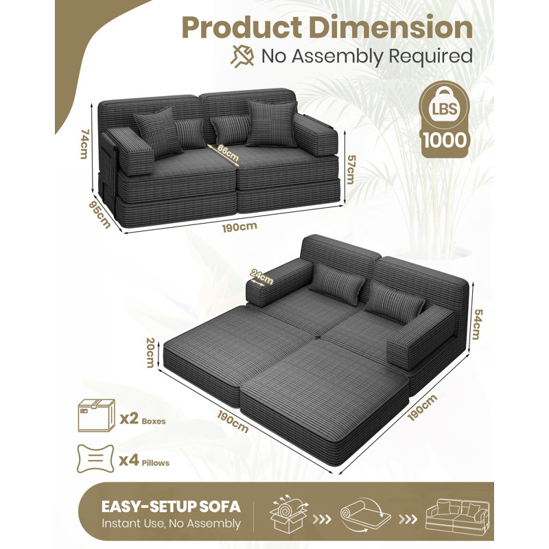 Sofa, Grey