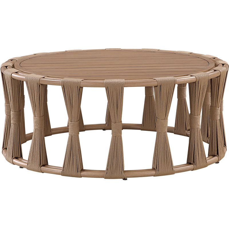 Table basse d'extérieur en aluminium San Pietro