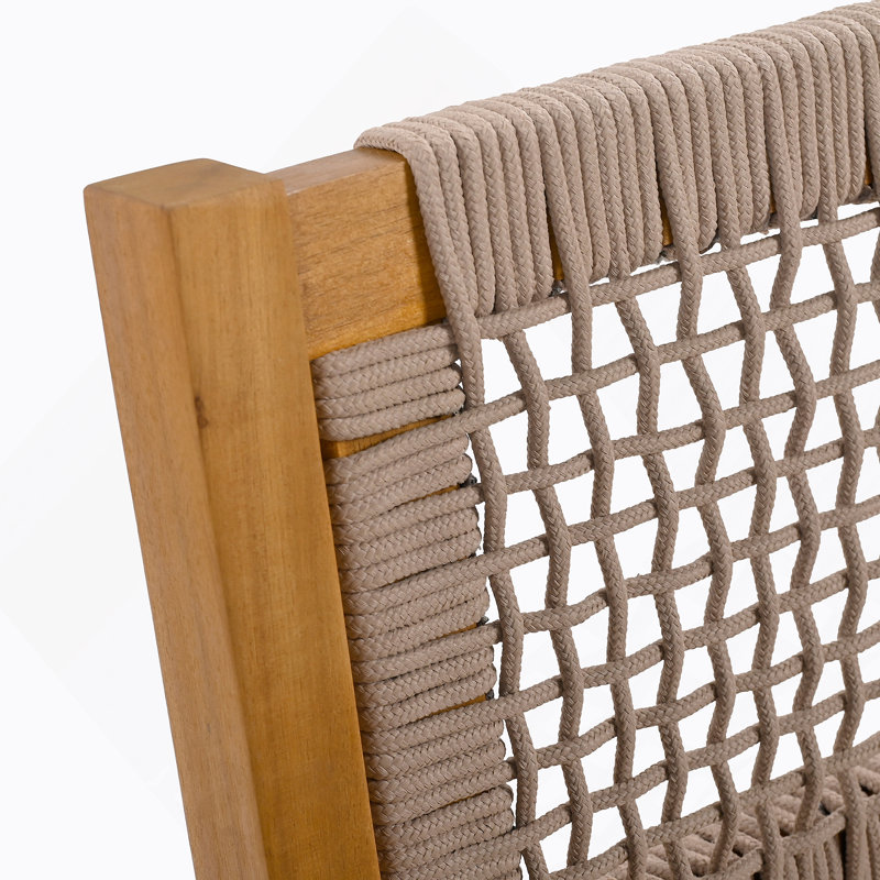 Chaise de salle à manger brun clair