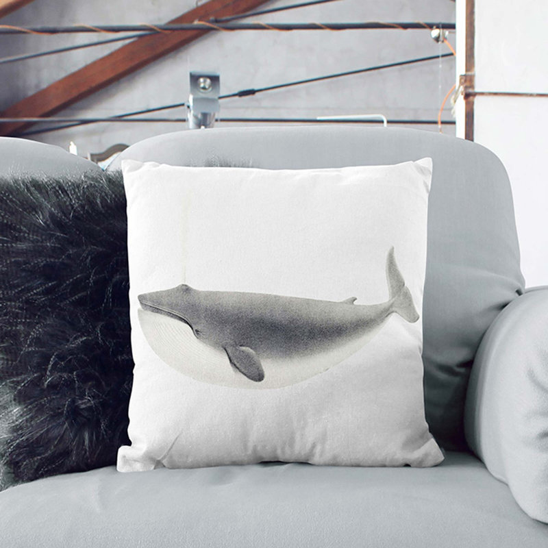 Square Throw Cushion, 55cm H x 55cm W x 20cm D