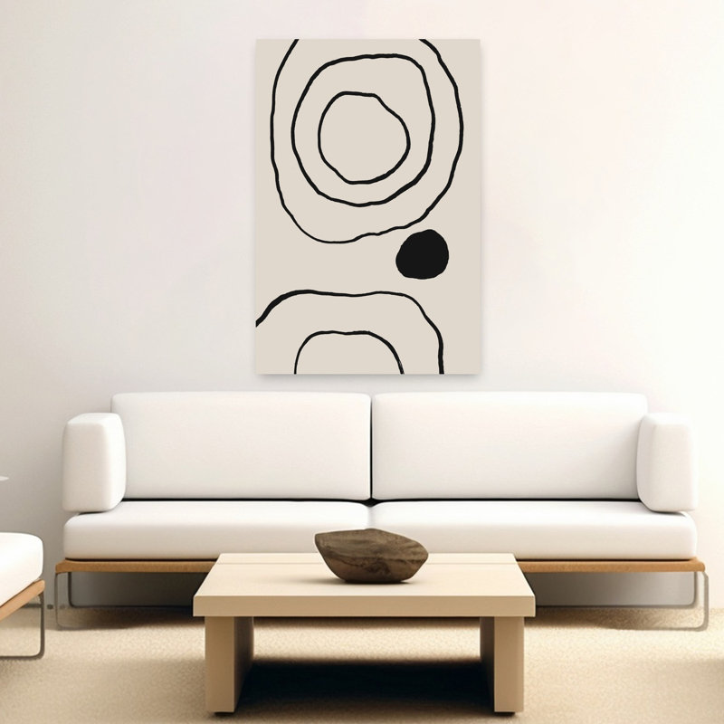 Art contemporain contemporain abstrait, H 60 po x l 40 po