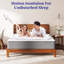 30cm Firm Medium Pocket Sprung Mattress, Cooling Memory Foam Hybrid Bed Mattress, 3FT/4.6FT-119415347