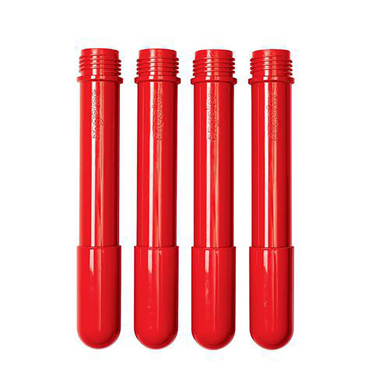 BASELINE Extra Table Legs 4 Pack, Candy Apple Red, 18"