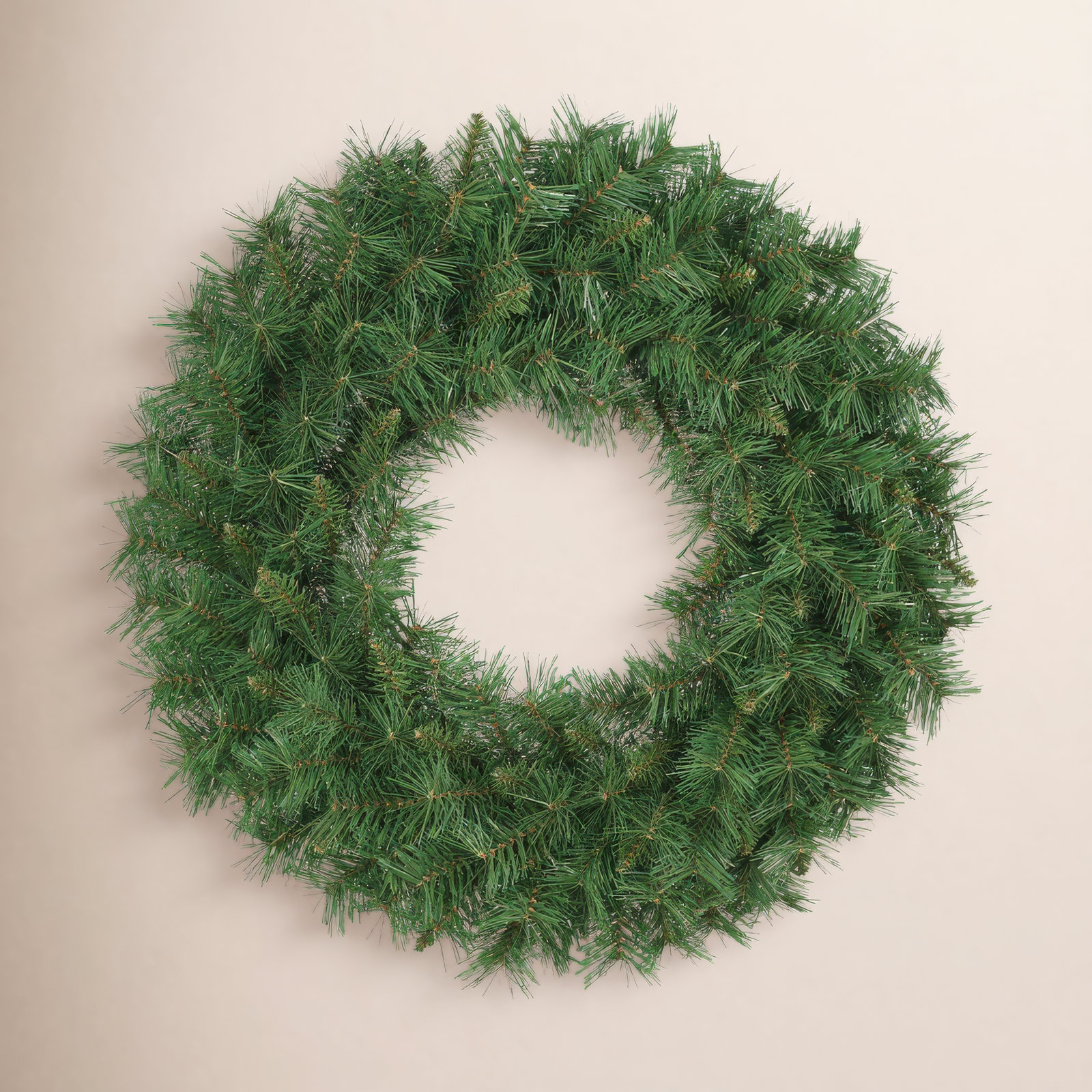 24'' Artificial Pine Wreath