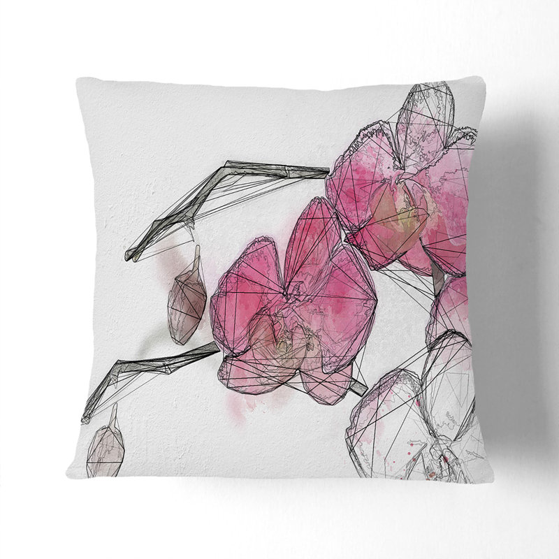 Square Throw Cushion, Stone, 40cm H x 40cm W x 15cm D