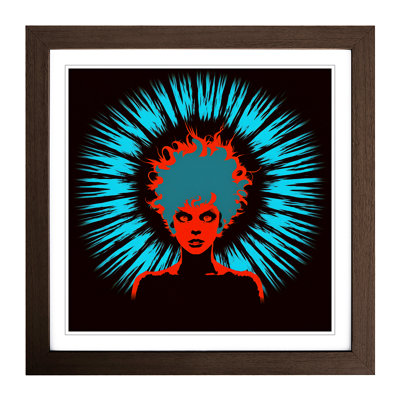 Hypnotize Silhouette No.1 - Framed Print