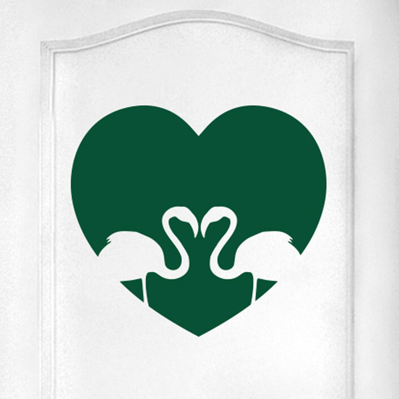 Animals Wall Decal, Dark Green