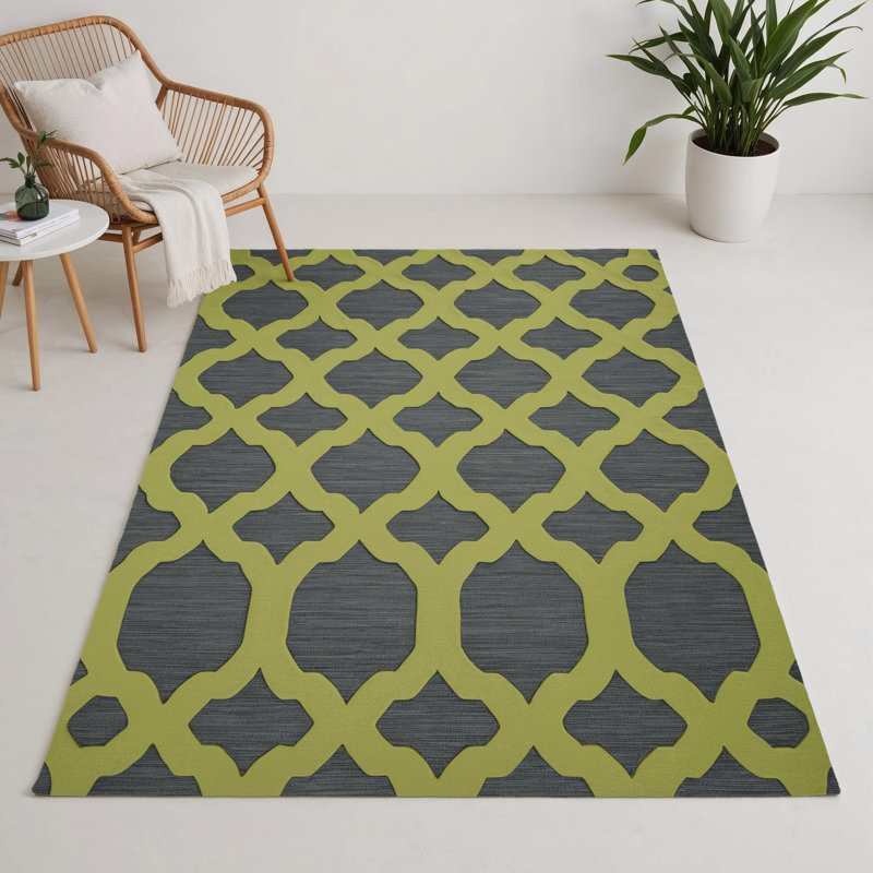 Tapis vert intérieur et extérieur Trellis, Rectangulaire 3 pi x 5 pi