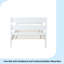 Lit simple avec tête et pied de lit, lit en bois d'hévéa-759760960