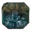 Metro Fusion Glass Decorative Plate