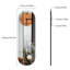 Horloge murale miroir