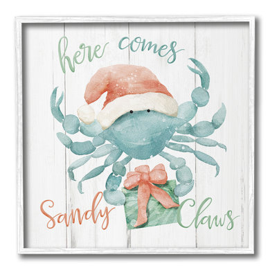 «Nautical Sandy Claws Crab», estampe numérique par Deane Beesley