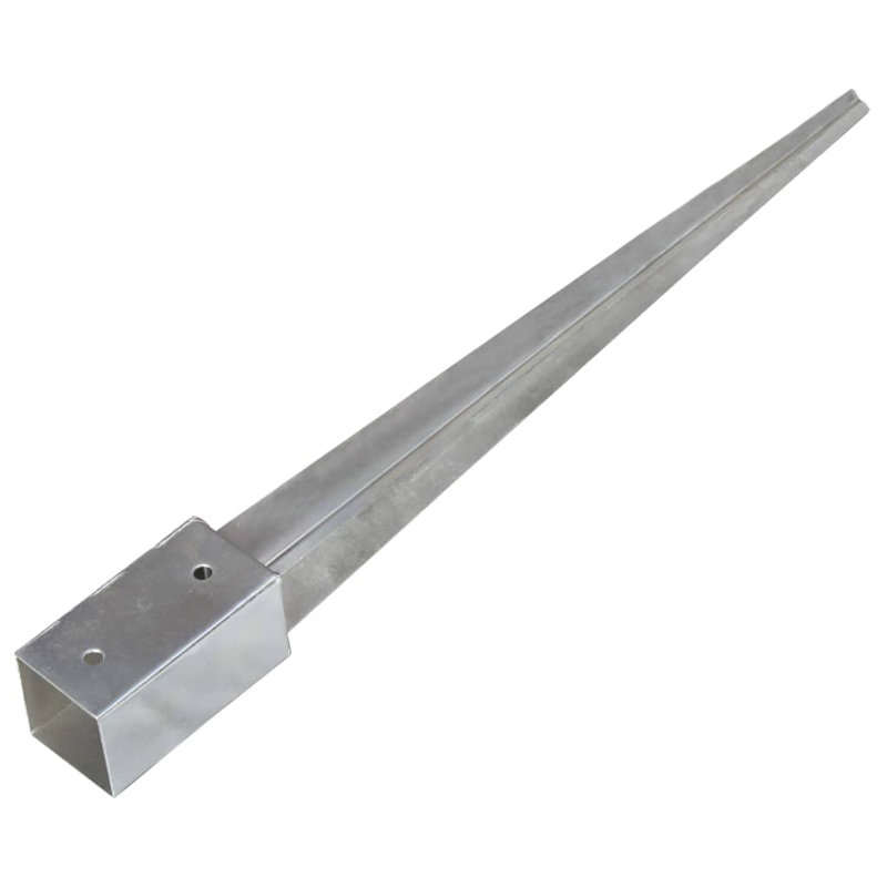 Mohonk Symple Stuff Silver Metal Mounting System, 75cm H x 7cm W x 7cm D