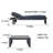 Outdoor Aluminum Alloy Lounge Chair Outdoor Chaise Lounge Set , Cushion Included-100897855-100897856